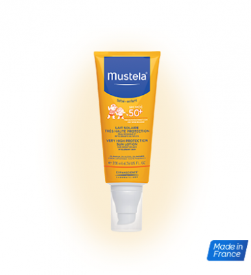 Слънцезащитен лосион за тяло за нормална кожа Mustela spf50+ 200мл.